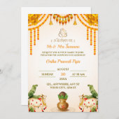 Griha Pravesh Einladungskarte Einladung (Vorne/Hinten)