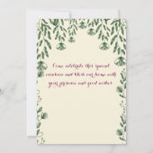 Griha Pravesh Zeremonie Einladung (Rückseite)