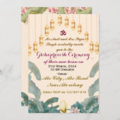 Grihapravesh Zeremonie Einladung (Vorne/Hinten)