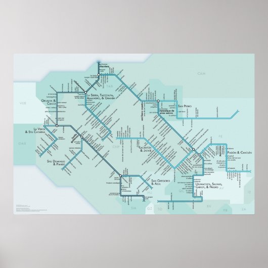 Grijalva & Cuilco 20 x 30 Poster (Vorne)