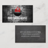 Grill am Feuer Visitenkarte (Vorne/Hinten)