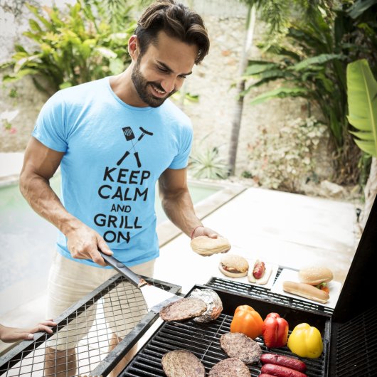 Grill auf T - Shirt