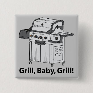 Grill, Baby, Grill! Button