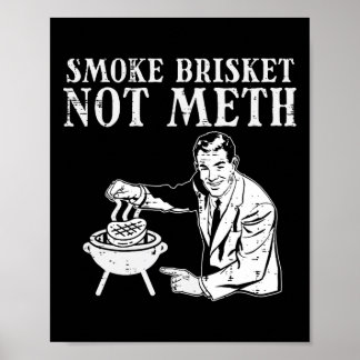 Grill Brisket Fun Grillen Barbecue Grillmaste Poster