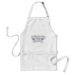 Grill Champions von 76 Retro verblasster Slogan Schürze