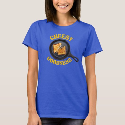 Grill Cheese Sandwich Cheesy Goodness T-Shirt (Vorderseite)