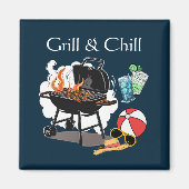 Grill & Chill Magnet (Vorne)
