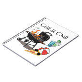 Grill & Chill Notizblock (Linke Seite)
