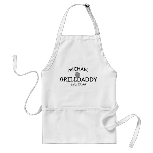 Grill Daddy Custom est. GRILLEN Schürze (Vorne)