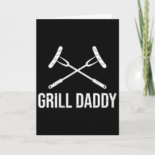 Grill Daddy Lustiges Vatertagsgeschenk-grillvater- Karte