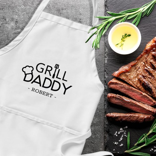 Grill Daddy Personalisiert Vatertag Geschenk Schürze