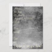 Grill Einladung (Rückseite)