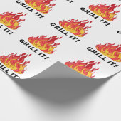 Grill es geschenkpapier (Ecke)