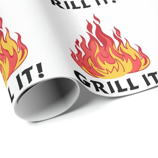 Grill es geschenkpapier (Rolleneckpunkt)
