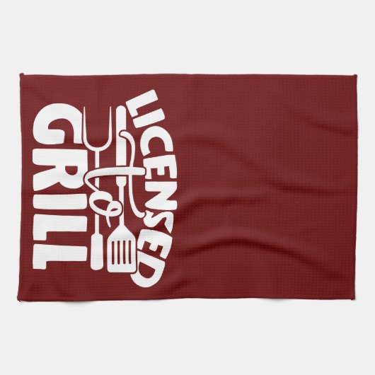 Grill Geschirrtuch (Horizontal)