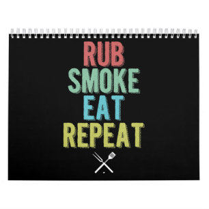 Grill GRILLEN Grill Grillmahlmeer Smoker Kalender