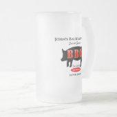 Grill-GRILLEN Mattglas Bierglas (VorderseiteRechts)