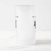 Grill-GRILLEN Mattglas Bierglas (Mittel)