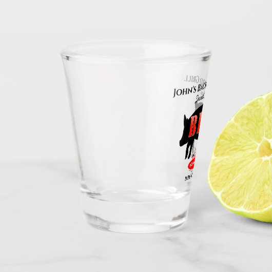 Grill-GRILLEN Schnapsglas (Links)