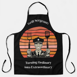 Grill GRILLEN Sergeant Schürze