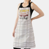 Grill GRILLEN Smoker überall über Print-Schürze Schürze (InSitu)