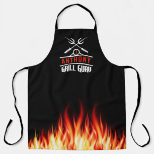 Grill Guru Personalisierte Schürze Barbeque Master