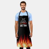 Grill Guru Personalisierte Schürze Barbeque Master (Getragen)