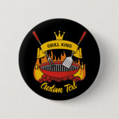 Grill King Button (Vorderseite)