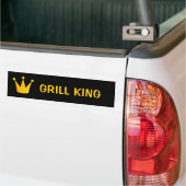 Grill King Crown Autoaufkleber (Auf Lkw)