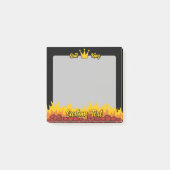 Grill King Crown Post-it Klebezettel (Vorderseite)