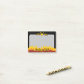 Grill King Crown Post-it Klebezettel (Auf Schreibtisch)