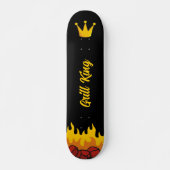 Grill King Crown Skateboard (Vorne)