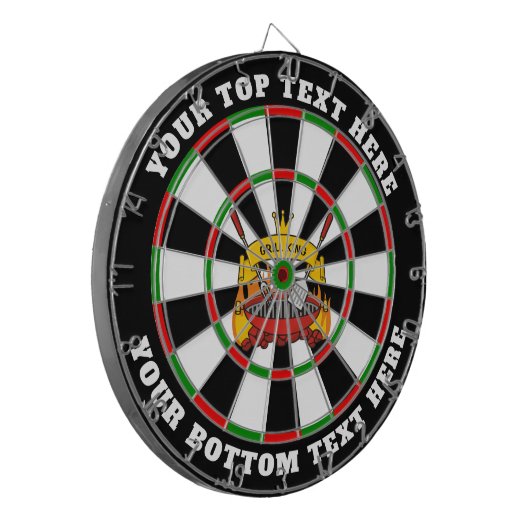 Grill King Dartscheibe (Vorderseite Links)