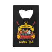 Grill King Geldbeutel Flaschenöffner (Vorderseite)