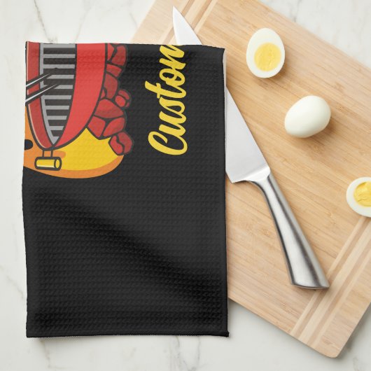 Grill King Geschirrtuch (Viertel Falte)