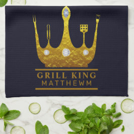 Grill King GRILLEN Crown Marine macht sich selbst Geschirrtuch