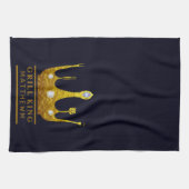 Grill King GRILLEN Crown Marine macht sich selbst Geschirrtuch (Horizontal)