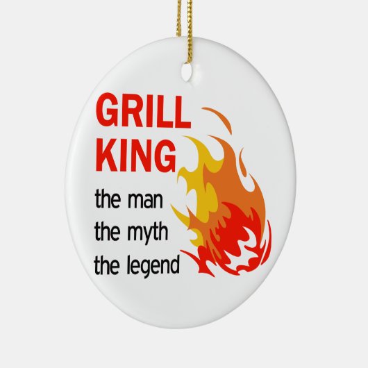 Grill King Legend Keramik Ornament (Rechts)