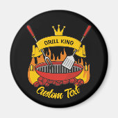 Grill King Magnet (Vorne)