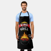 Grill King of the Grill Schürze (Getragen)