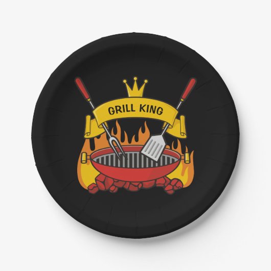 Grill King Pappteller (Vorderseite)