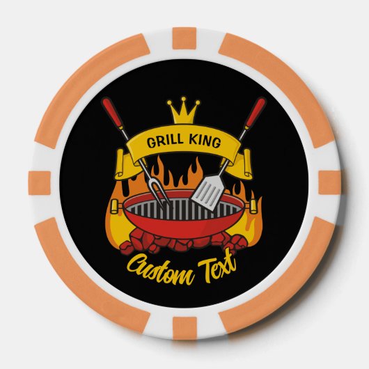 Grill King Pokerchips (Vorderseite)