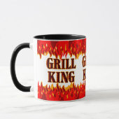 Grill King Red Flames Koch Tasse (Links)