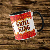 Grill King Red Flames Koch Tasse