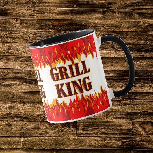 Grill King Red Flames Koch Tasse