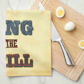 Grill King Red Flames Küchentuch (Viertel Falte)