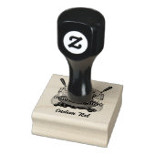 Grill König Gummistempel (Stempel)