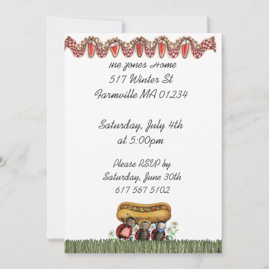 Grill lädt ein einladung (Rückseite)