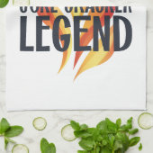 Grill Legend GRILLEN Poster Geschirrtuch (Gefaltet)