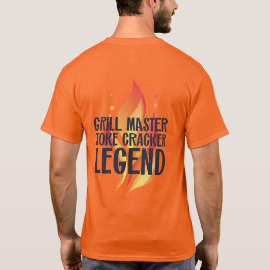 Grill Legend GRILLEN Poster T-Shirt (Rückseite)